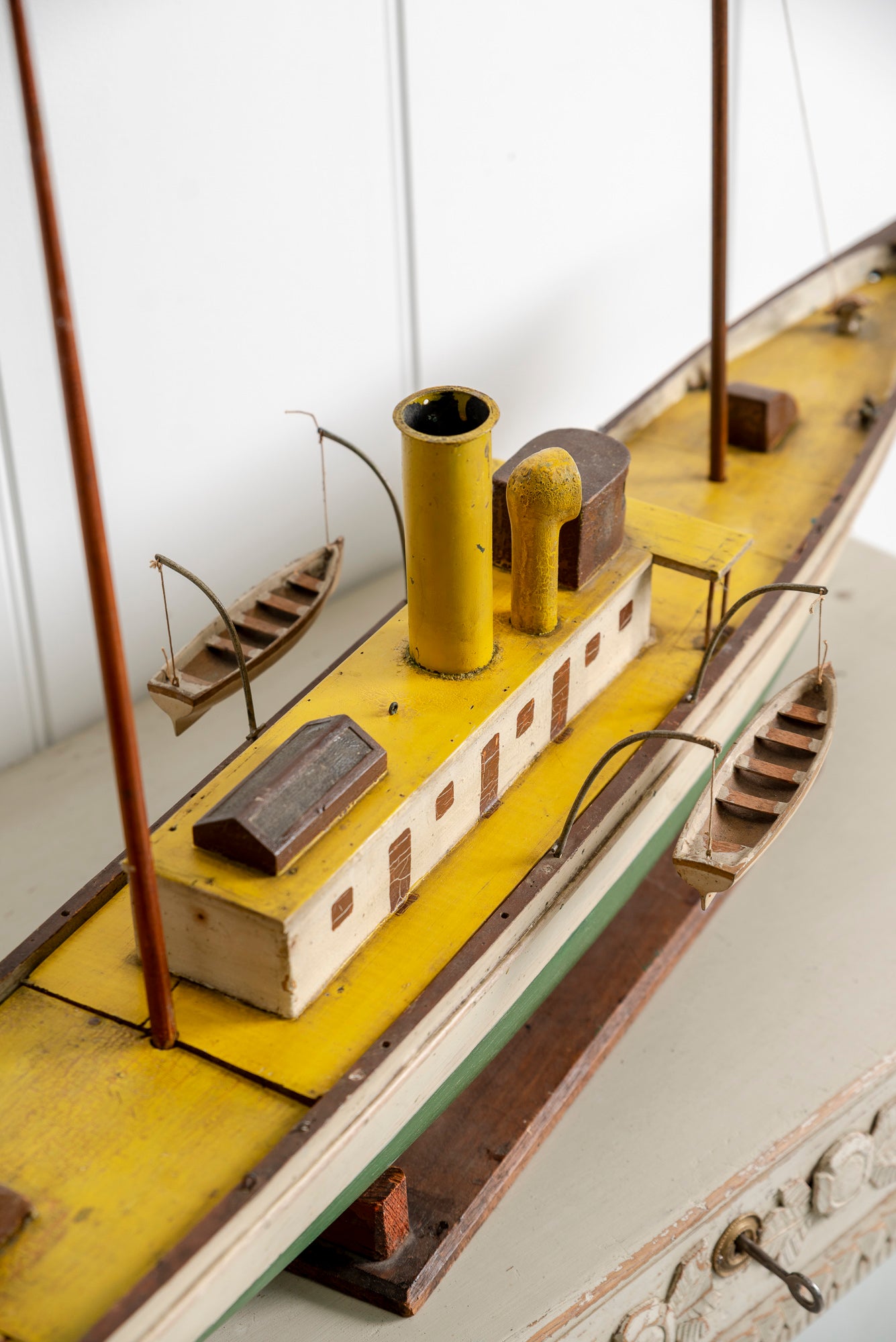 Scratch-Built Model of a Steam Ship