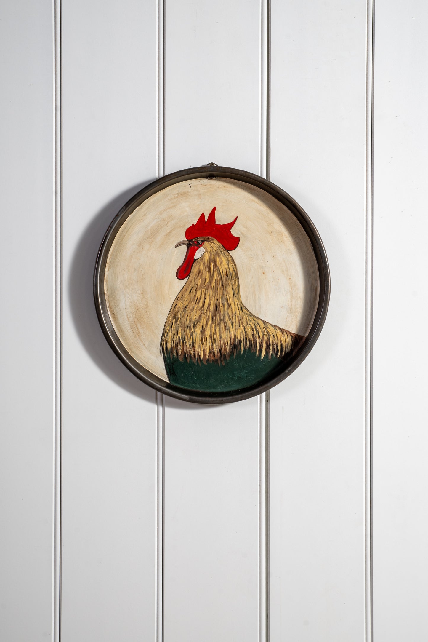 "Cockerel" Metal Tray