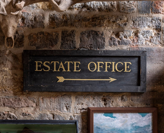 Estate Office Sign