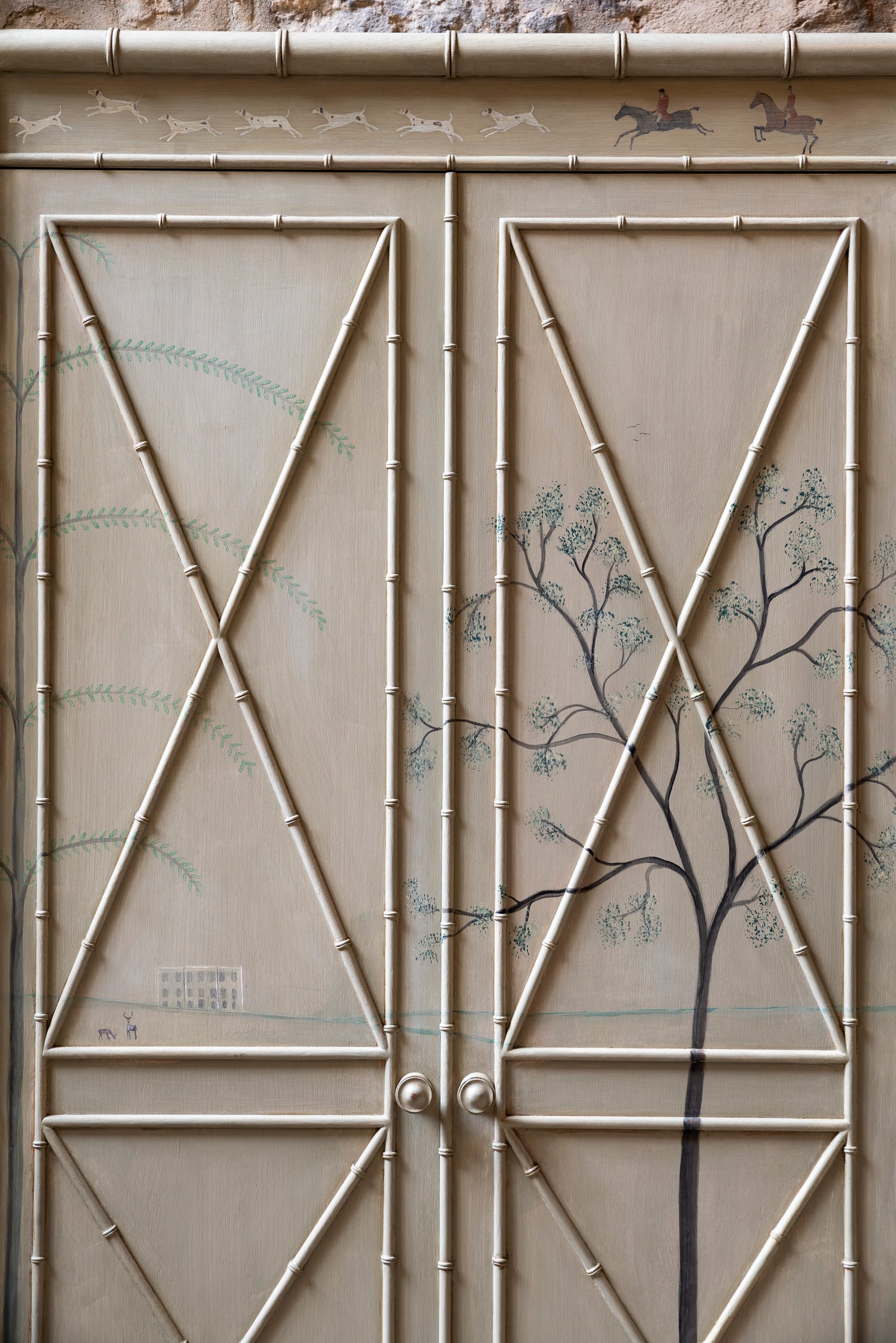 Country House Bamboo Wardrobe