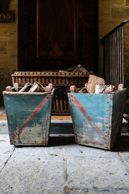 Painted French Planters