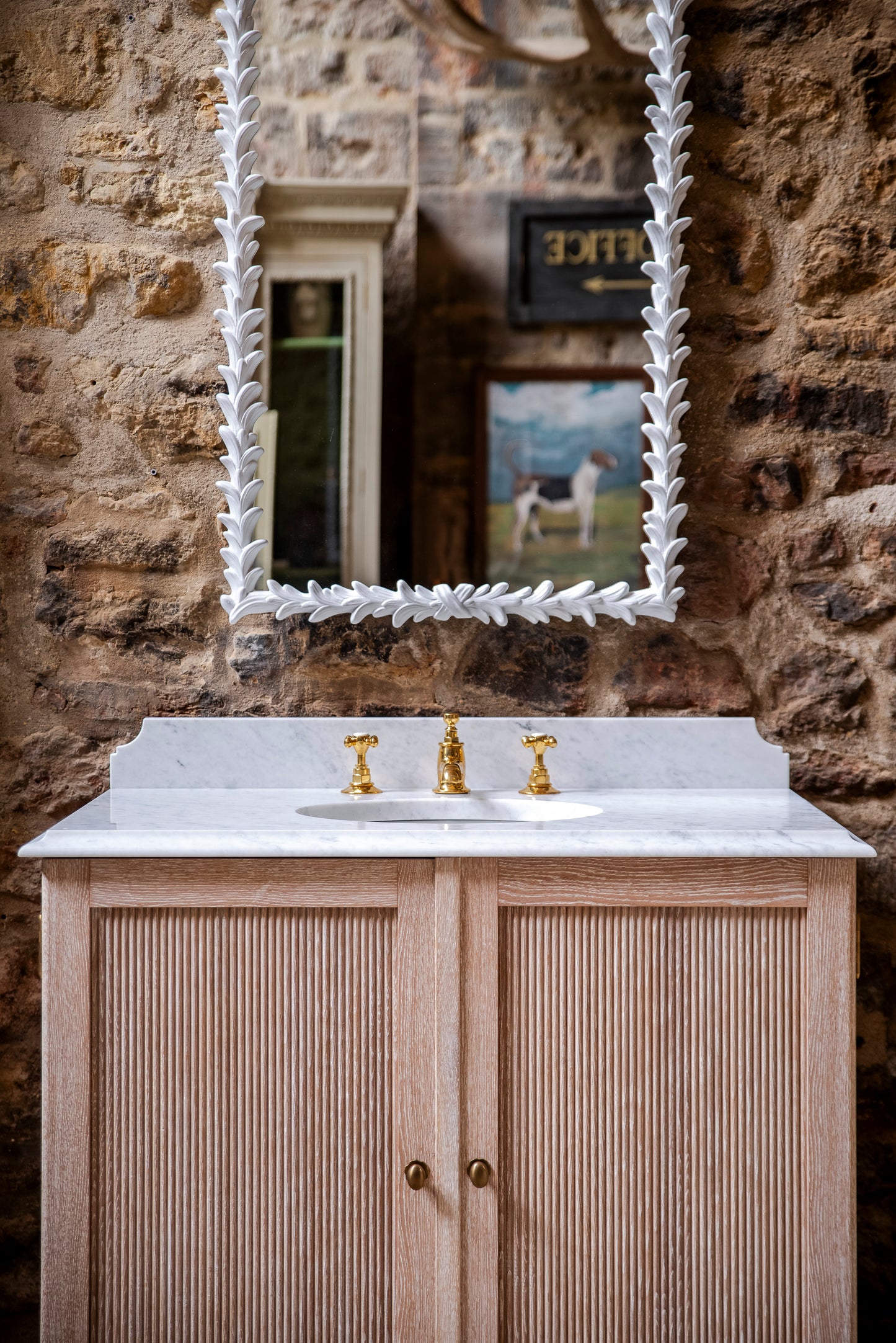 HÁM Reeded "Malmo" Vanity