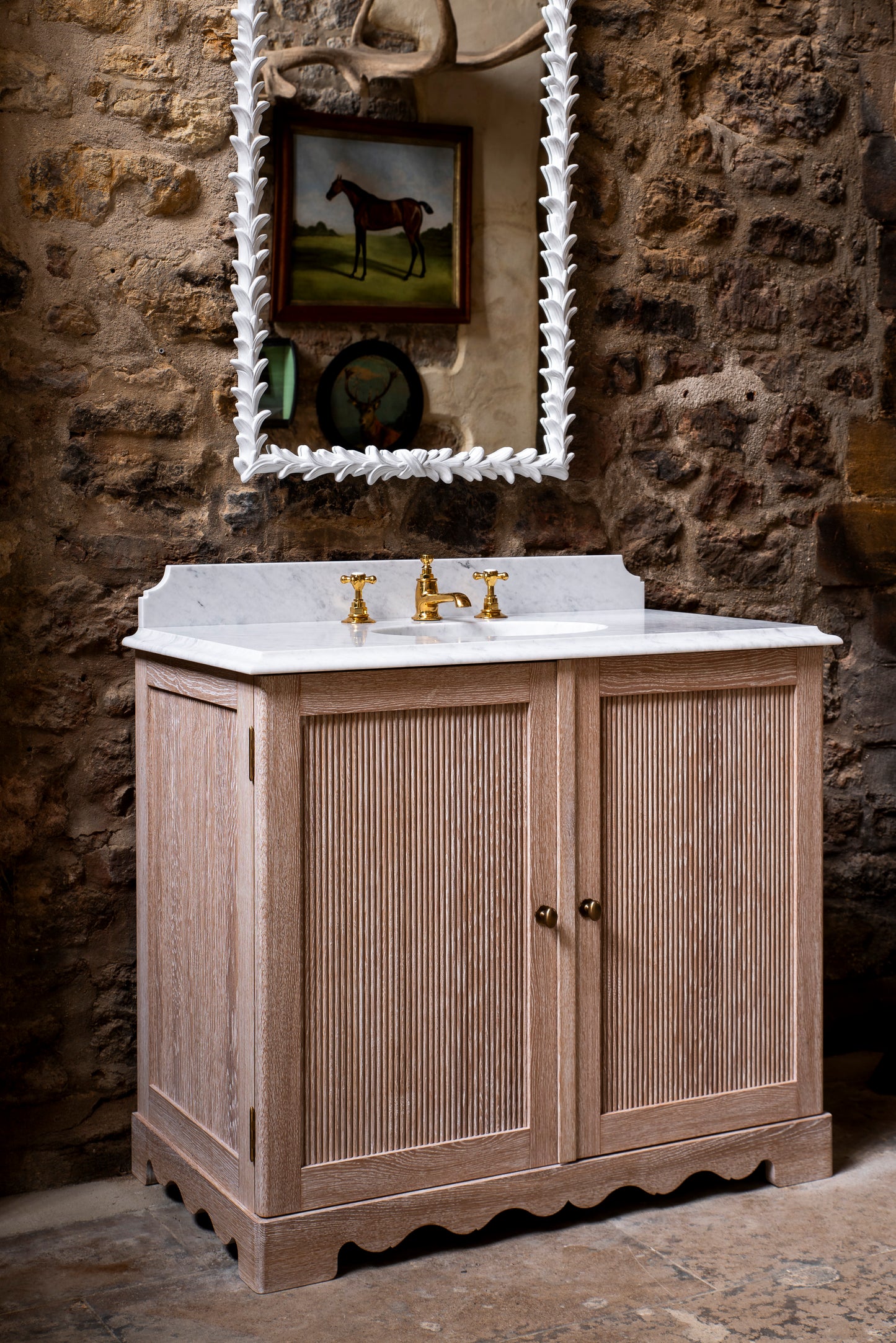 HÁM Reeded "Malmo" Vanity