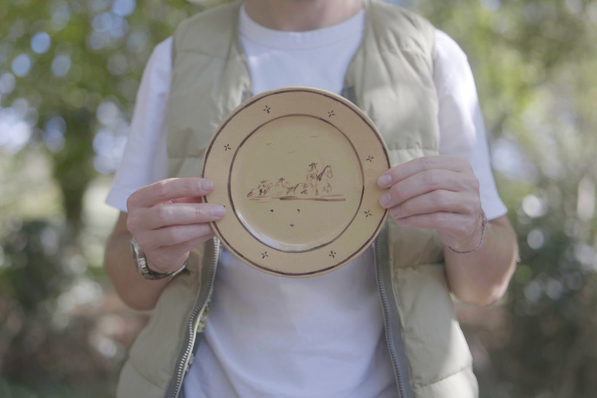 Danny D's Mud Shop "The Horizon" Dinner Plate