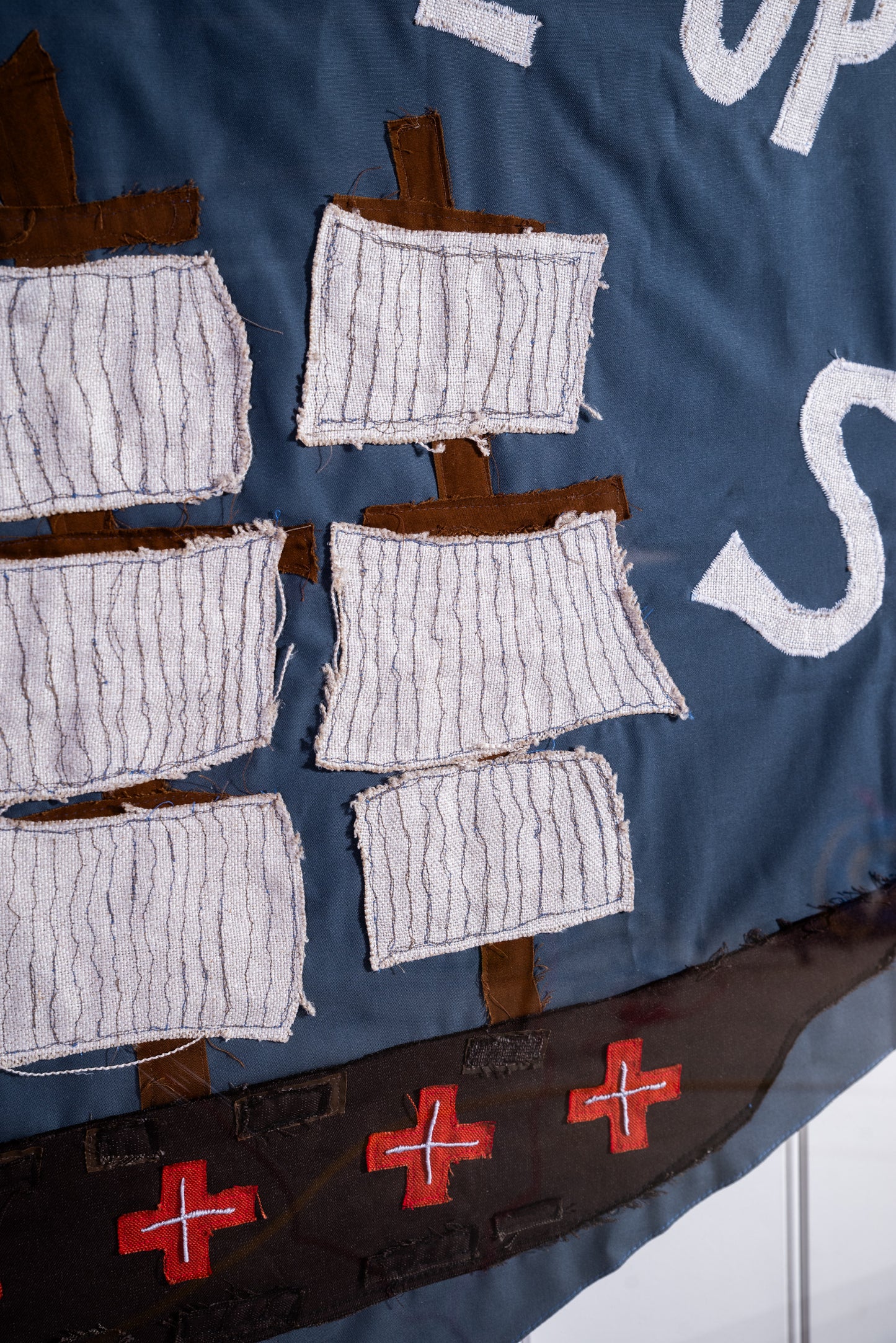 "Don't Give Up The Ship" Tapestry Flag