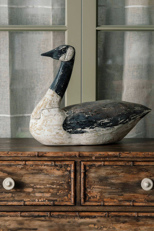 Folk Art Canada Goose Decoy