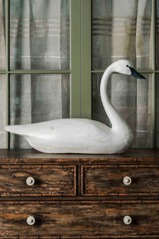 Decorative Carved Swan