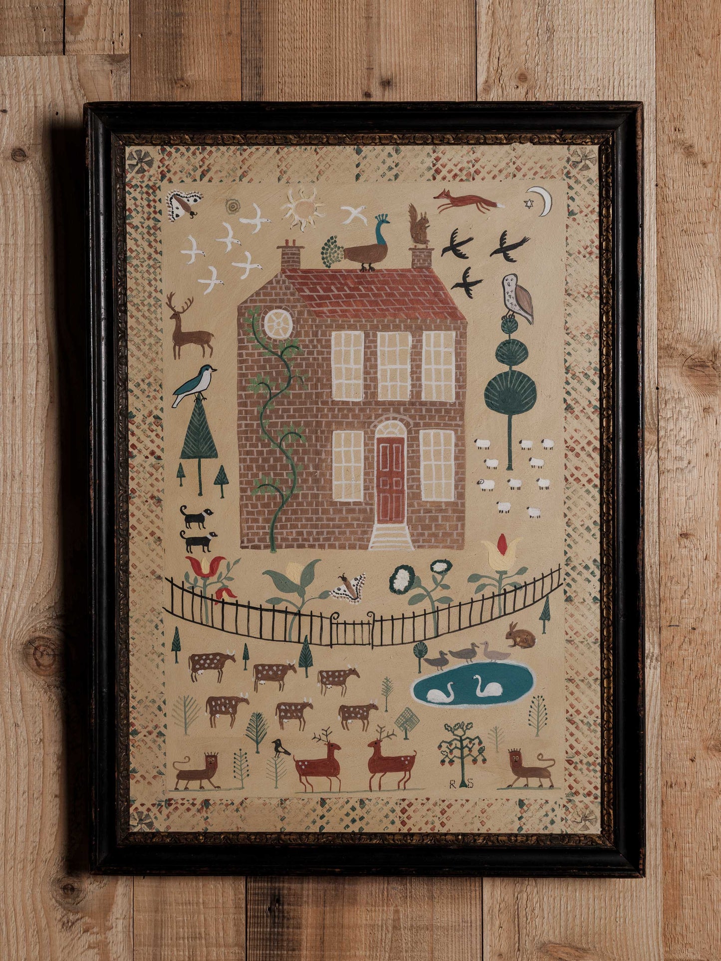 Folky Sampler Painting