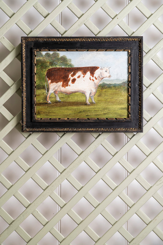 Naive Bull Painting