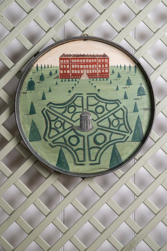 "Topiary Garden" Metal Tray