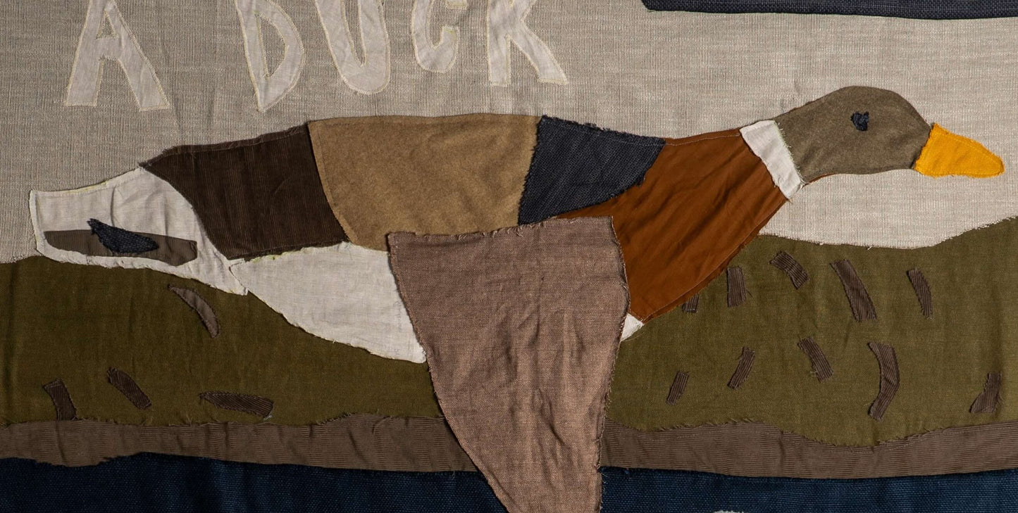 "Don't Give a Duck" Tapestry Flag