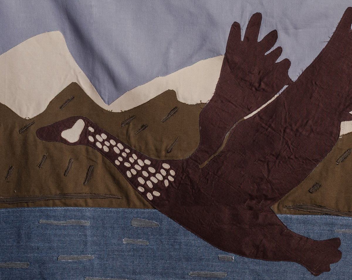 "Goose Lake General Stores" Tapestry Flag