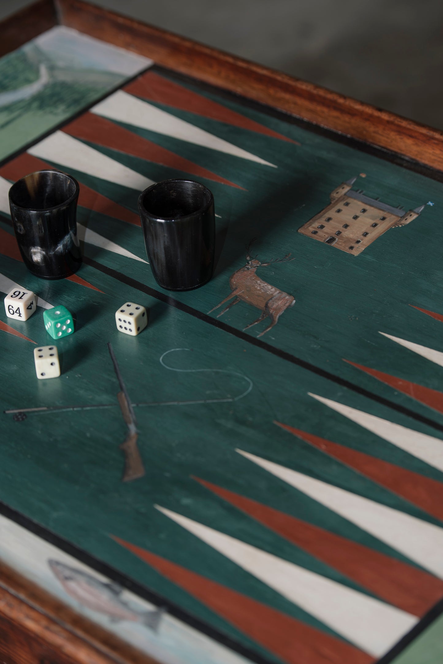 The Highlands Backgammon Table