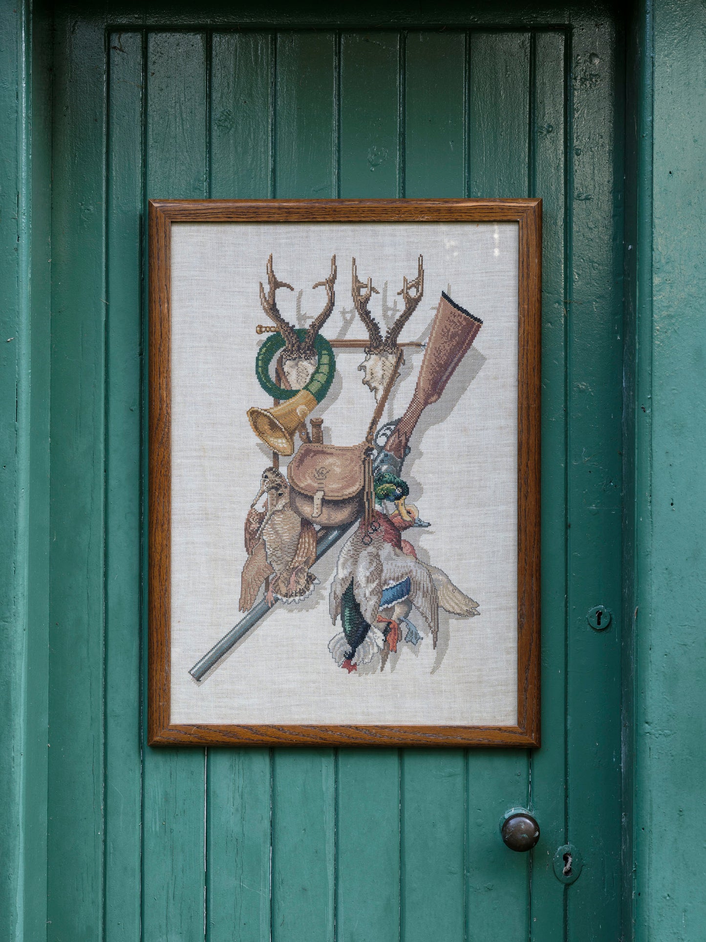 "Hunting Trophies" Cross-stitch Embroidery