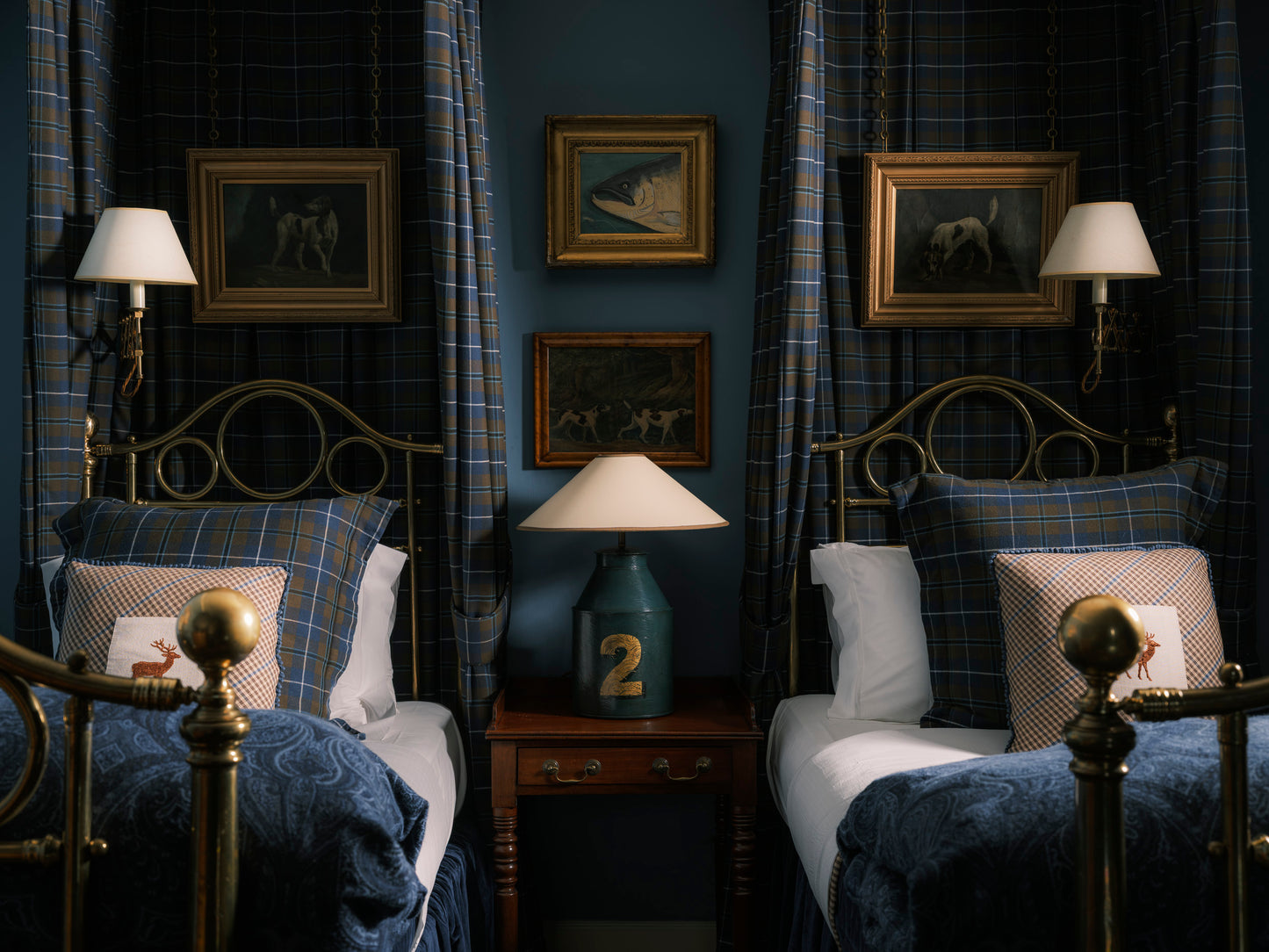 "The Number" Tea Caddy Lamp