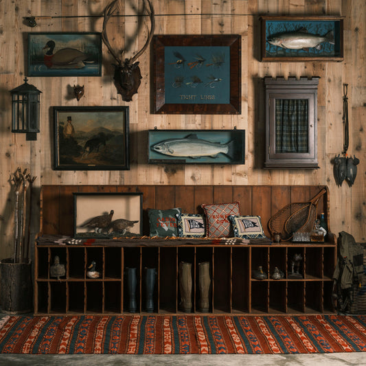 "Tight Lines" Fishing Flies Painting