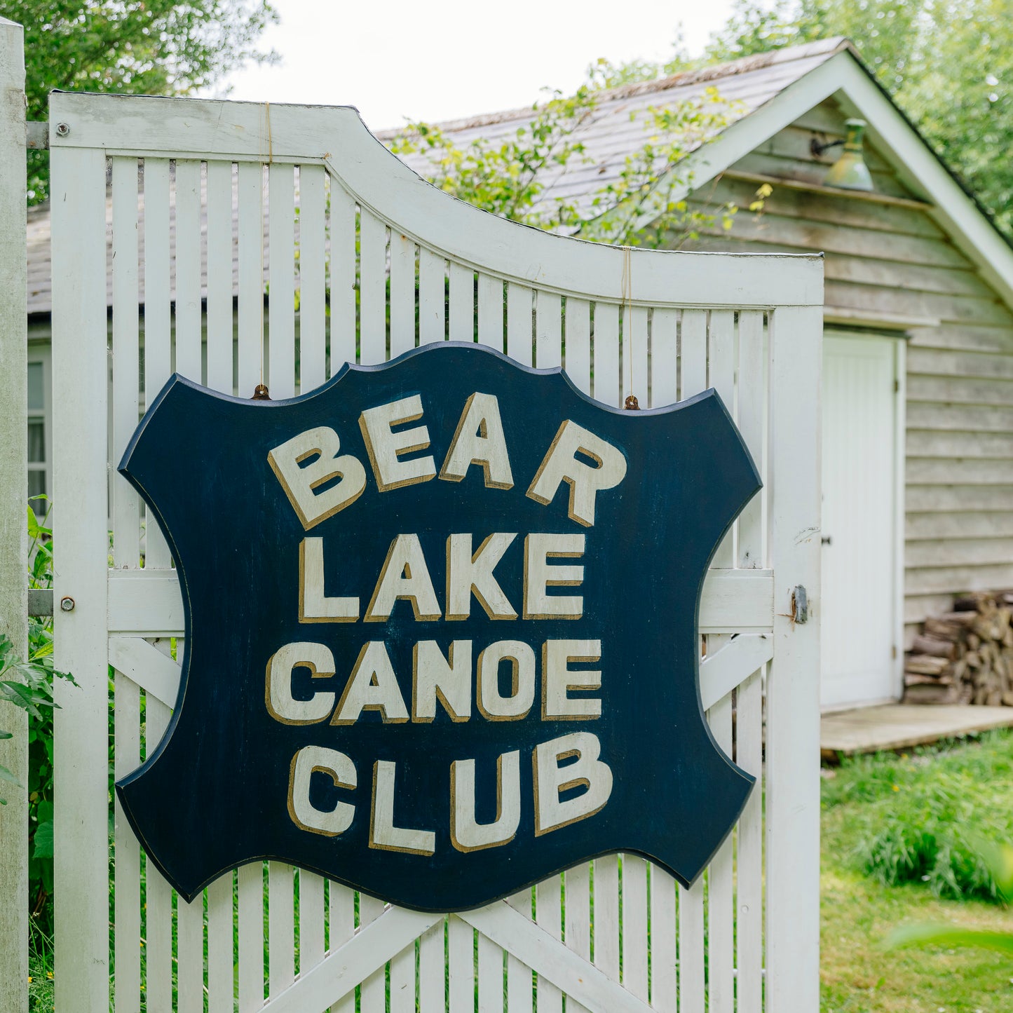 Bear Lake Canoe Club Sign