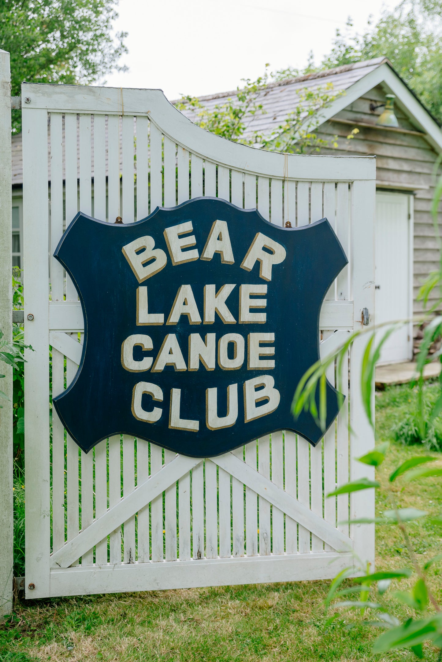 Bear Lake Canoe Club Sign