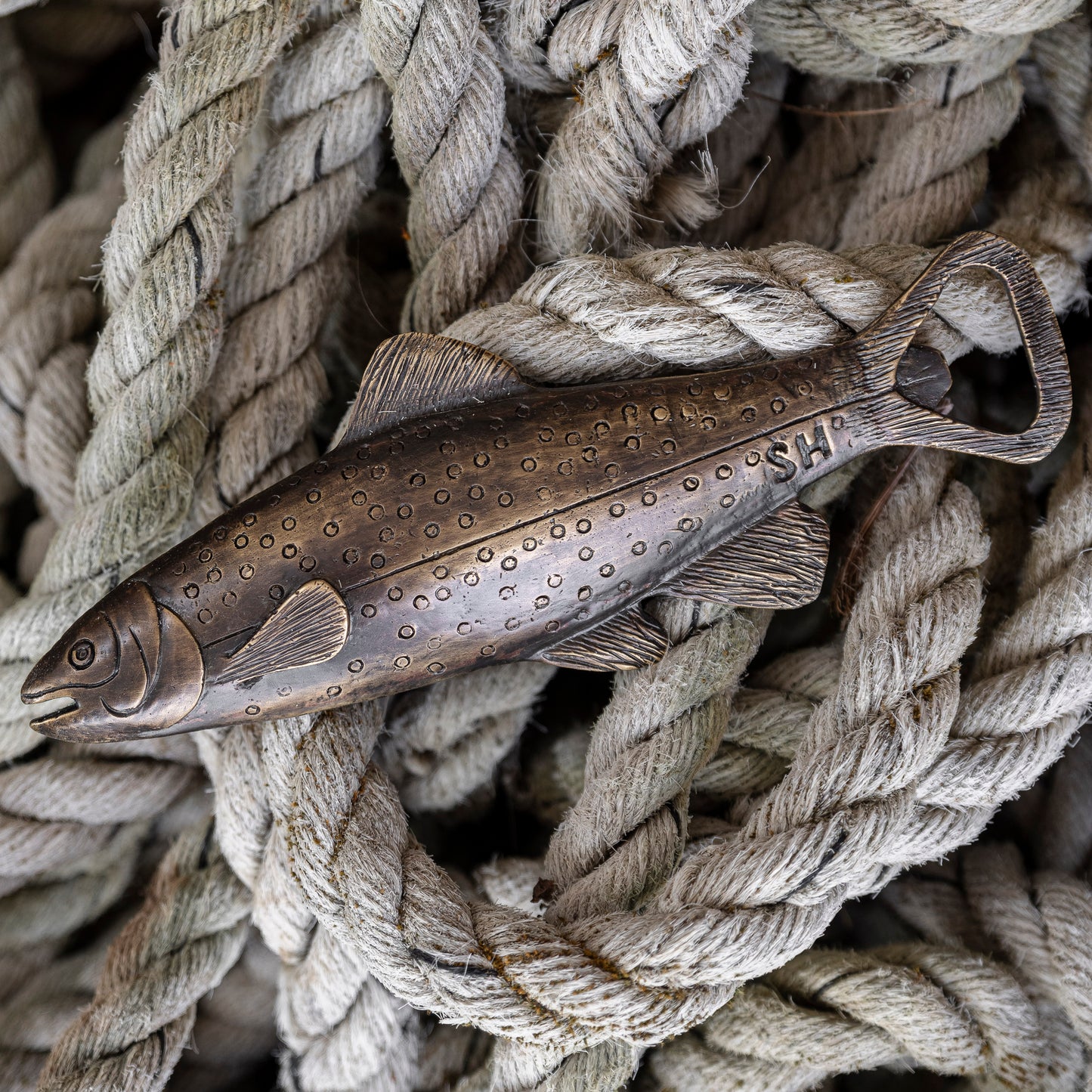 The Salmon Bottle Opener