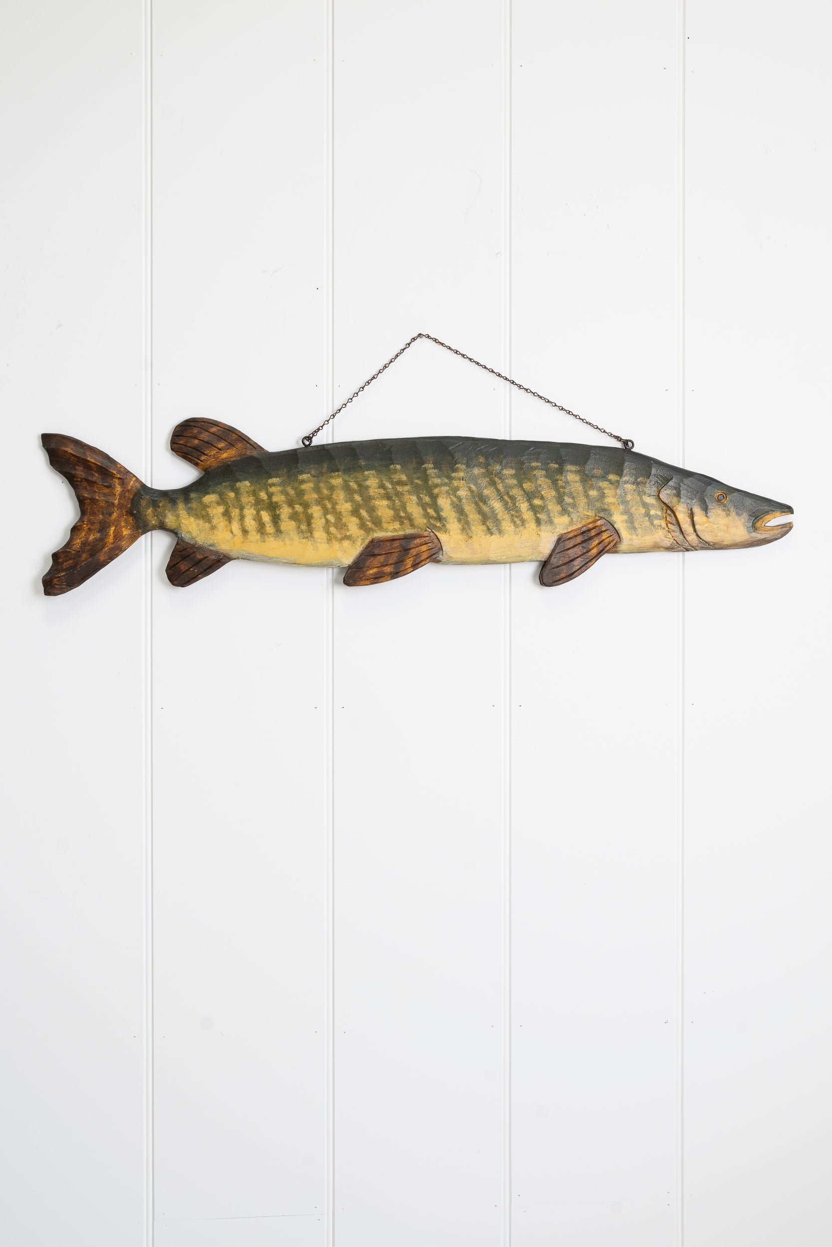 Carved Hanging Pike – Studio Hám