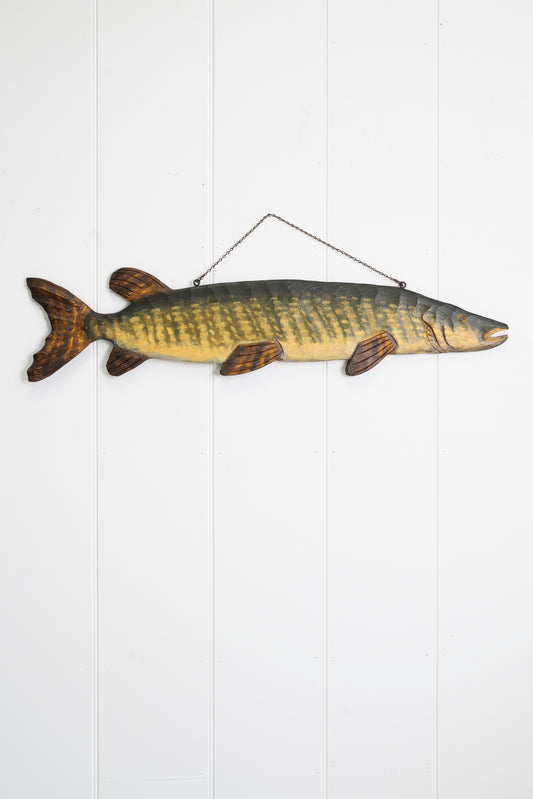 Carved Hanging Pike