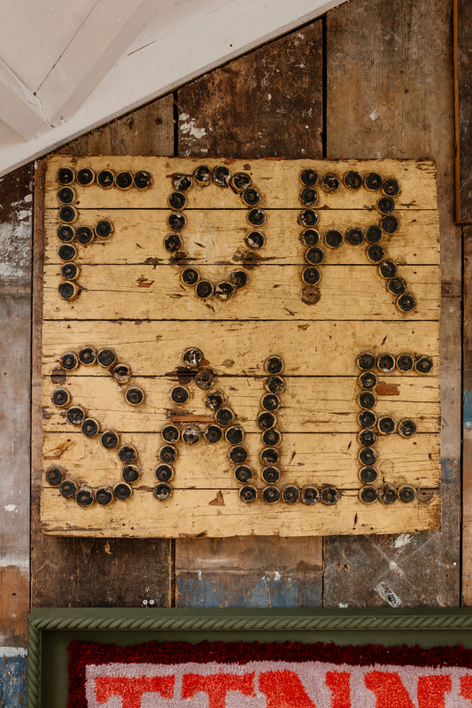 "For Sale" Rustic Sign