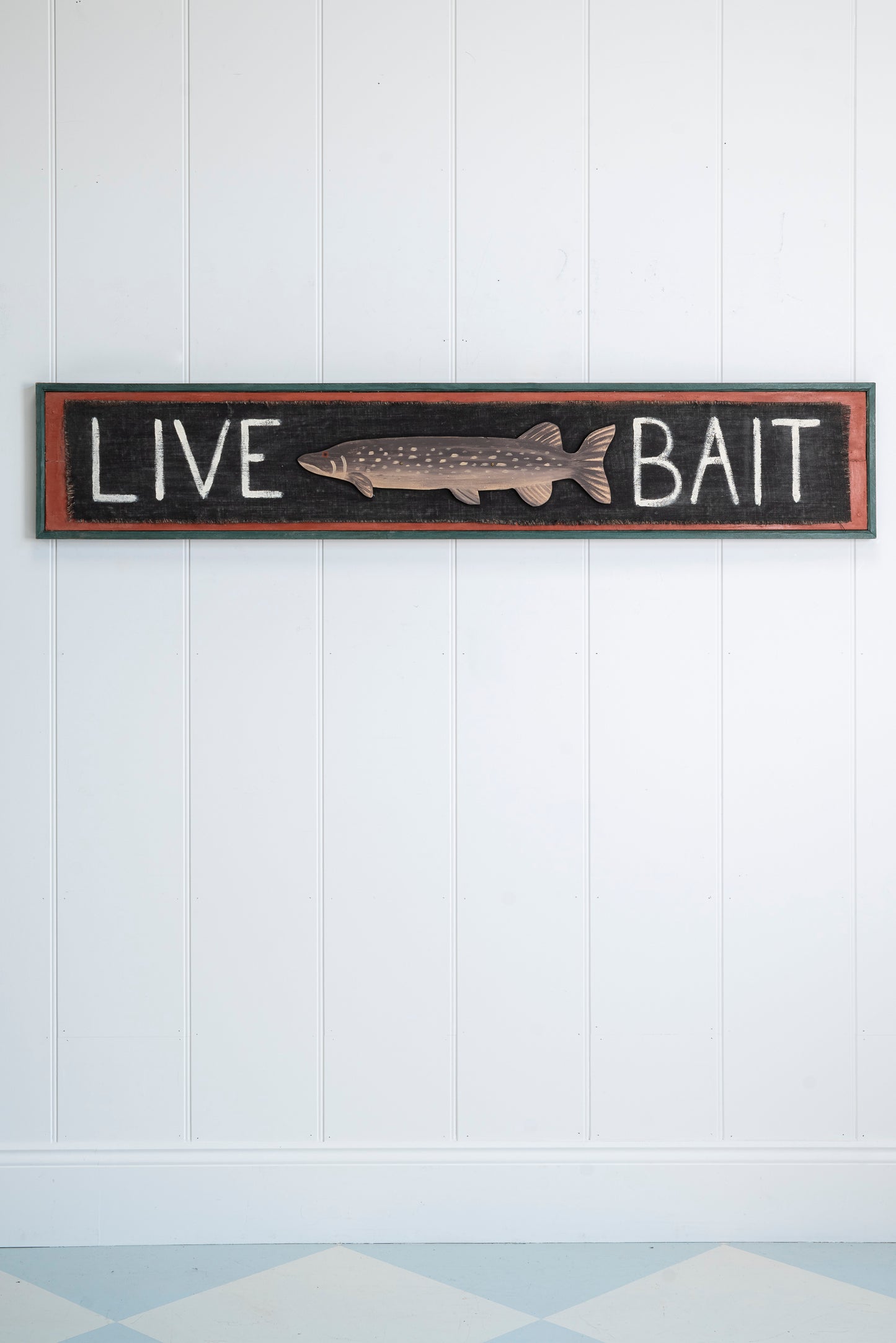 "Live Bait" Sign