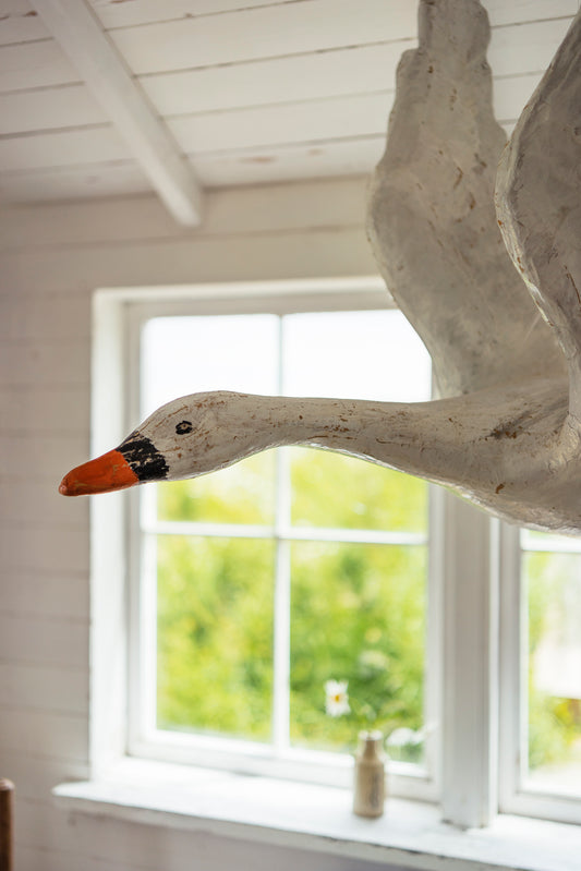 Papier Maché Swan