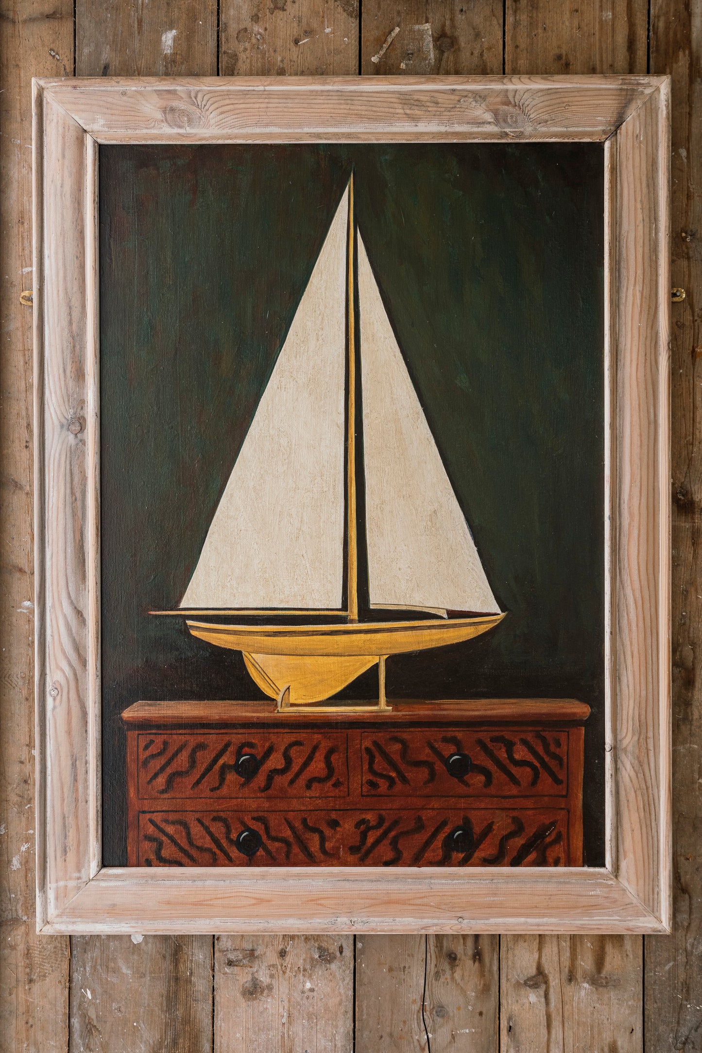 Pond Yacht on Folky Chest