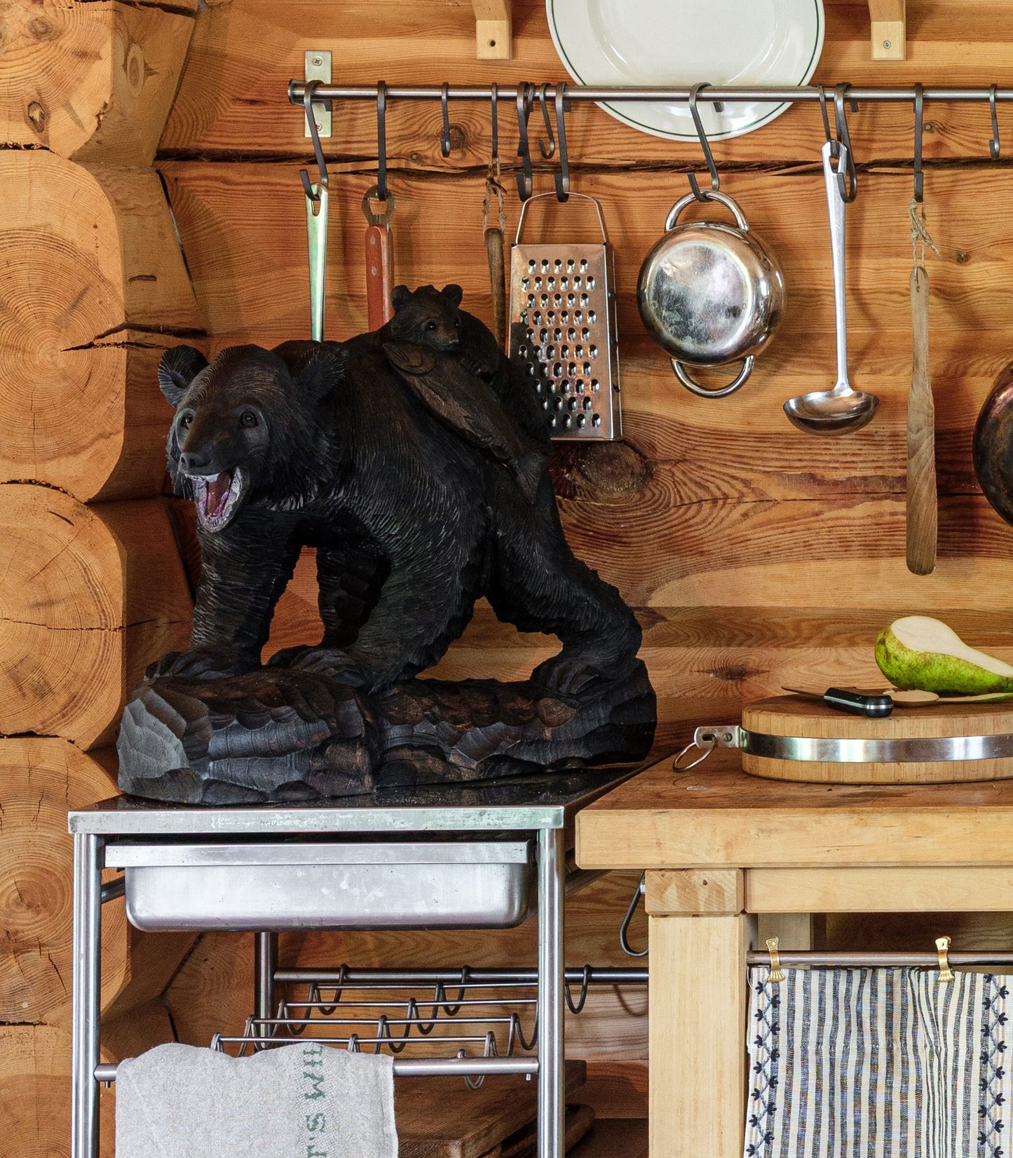 20th Century Carved Bear