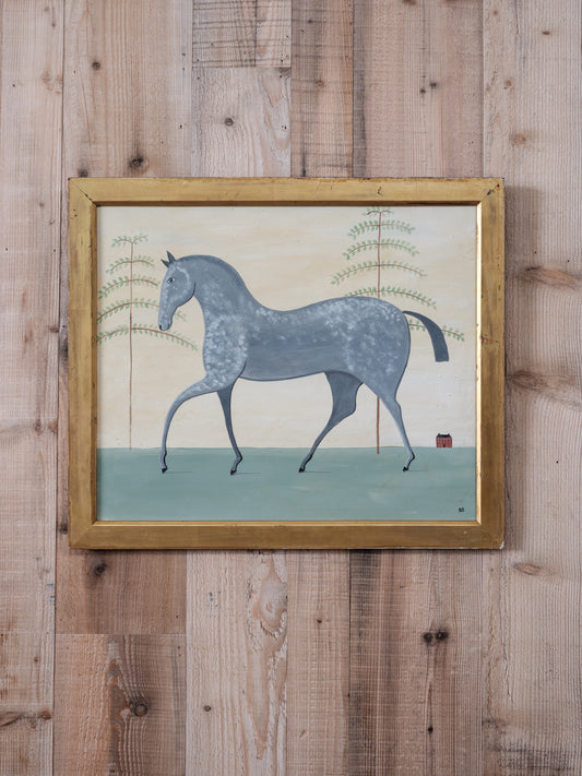 Folk Art Painting of a Dapple