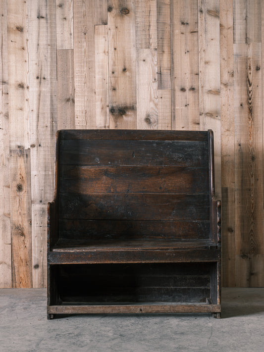 Georgian Oak Tavern Settle