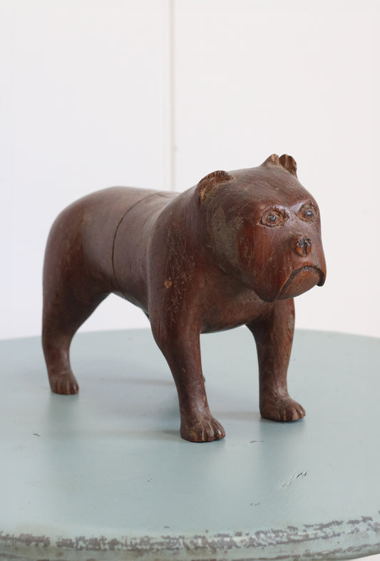 Carved Bulldog