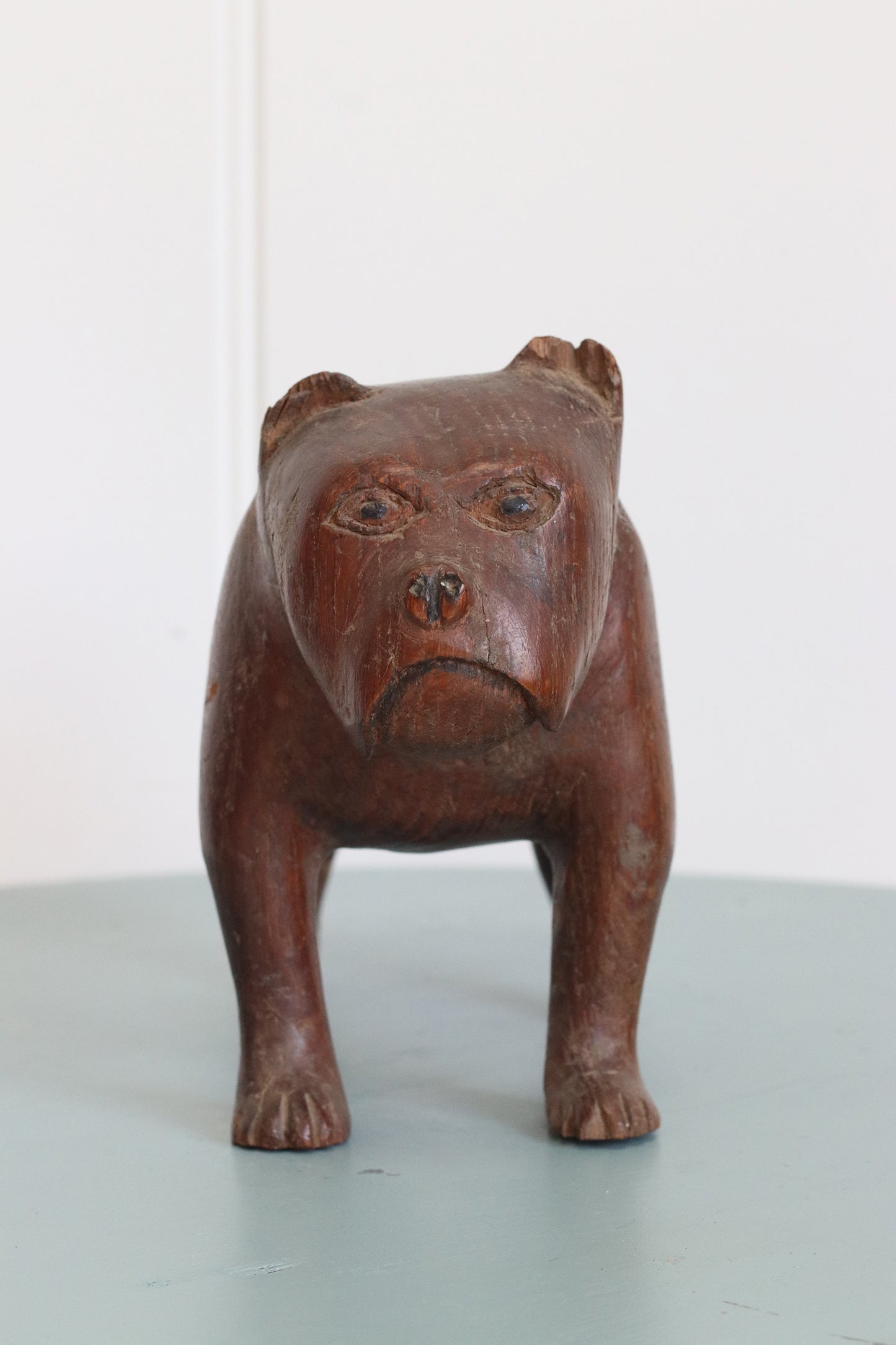 Carved Bulldog