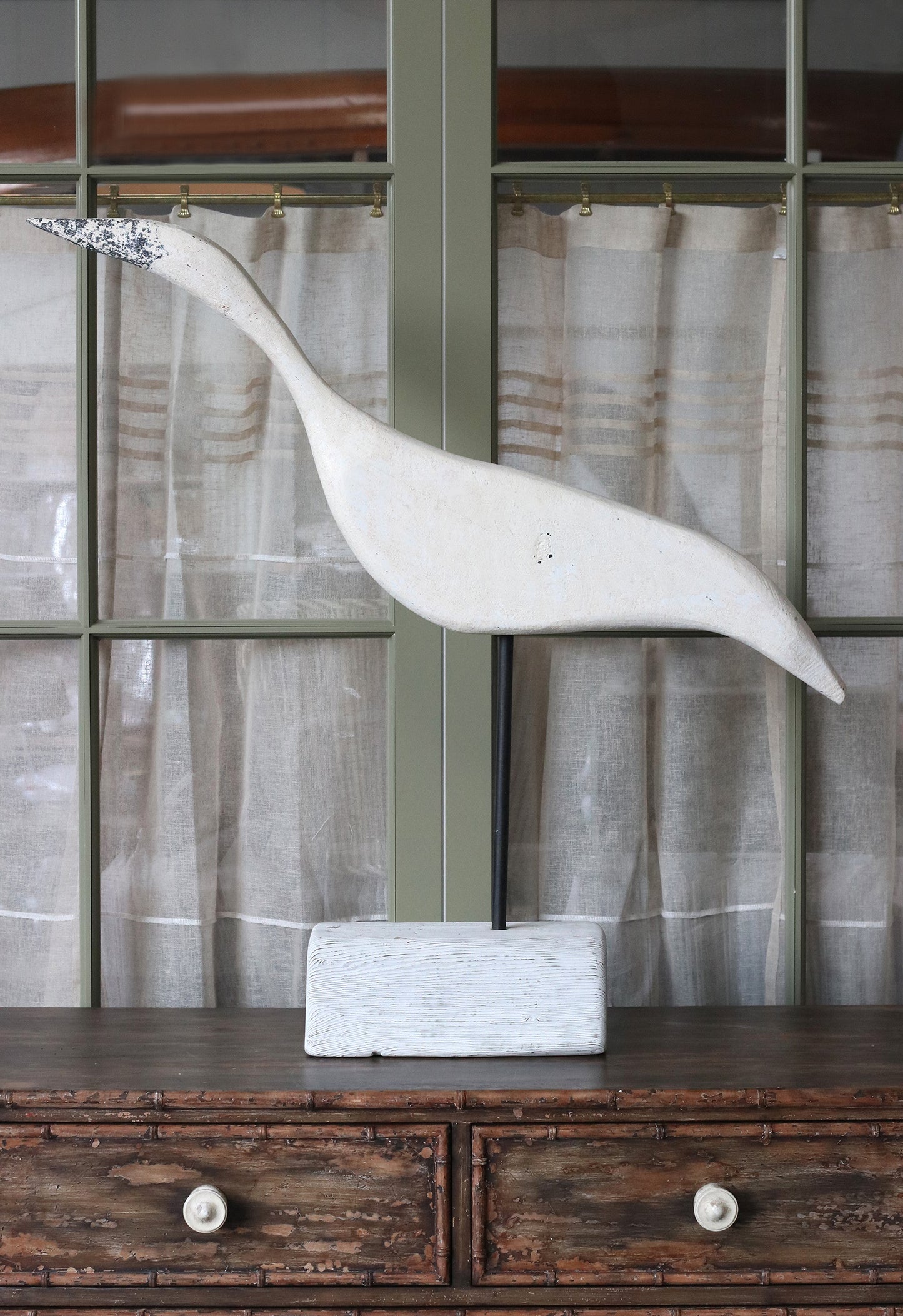 Large Carved Bird by Martin Scorey