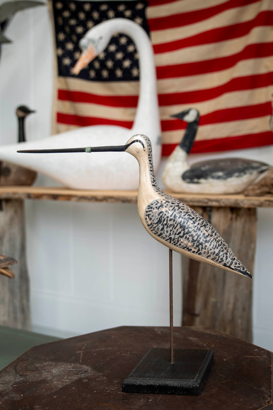 Carved Shorebird