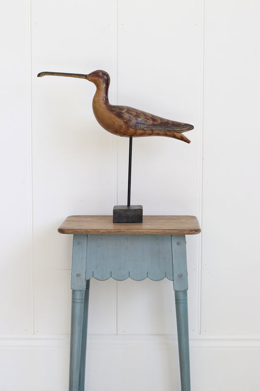 Carved Folk Art Shorebird