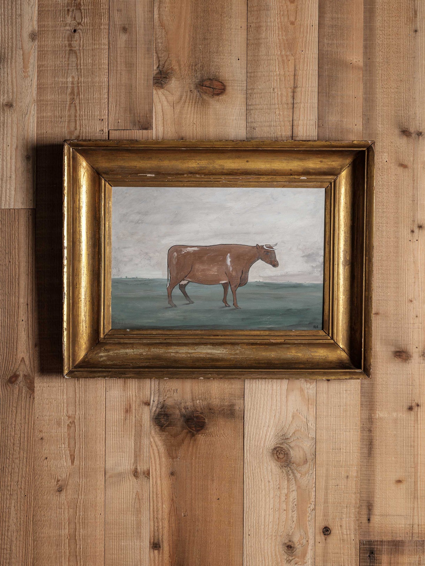 Naive Cow Painting
