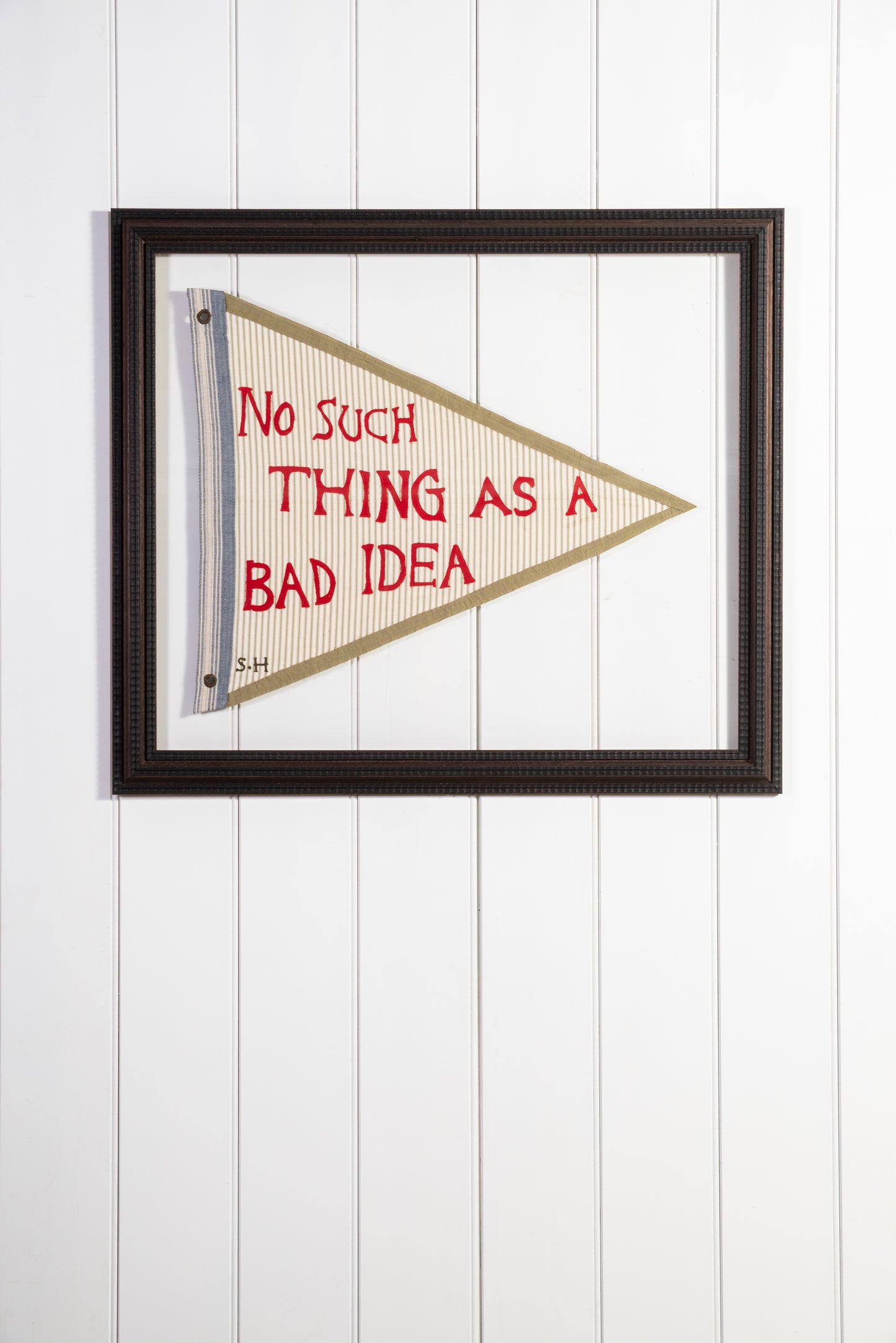"Bad Idea" Tapestry Flag