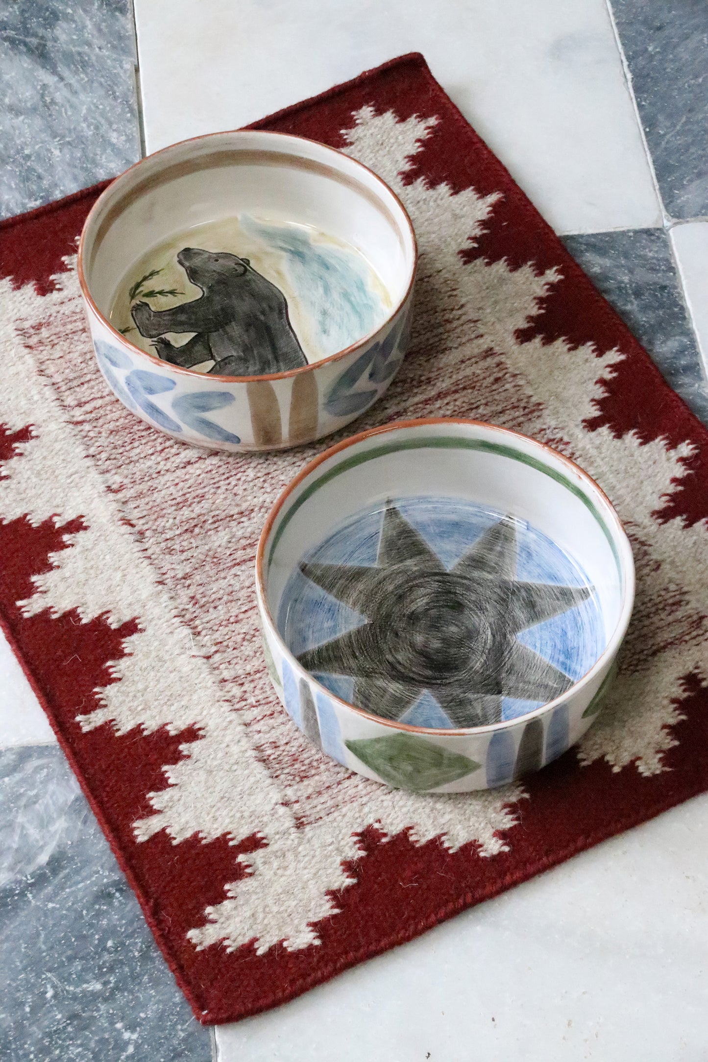 Ceramic Dog Bowls