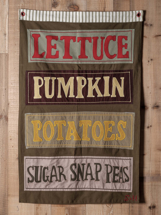 "Shopping List" Tapestry Flag