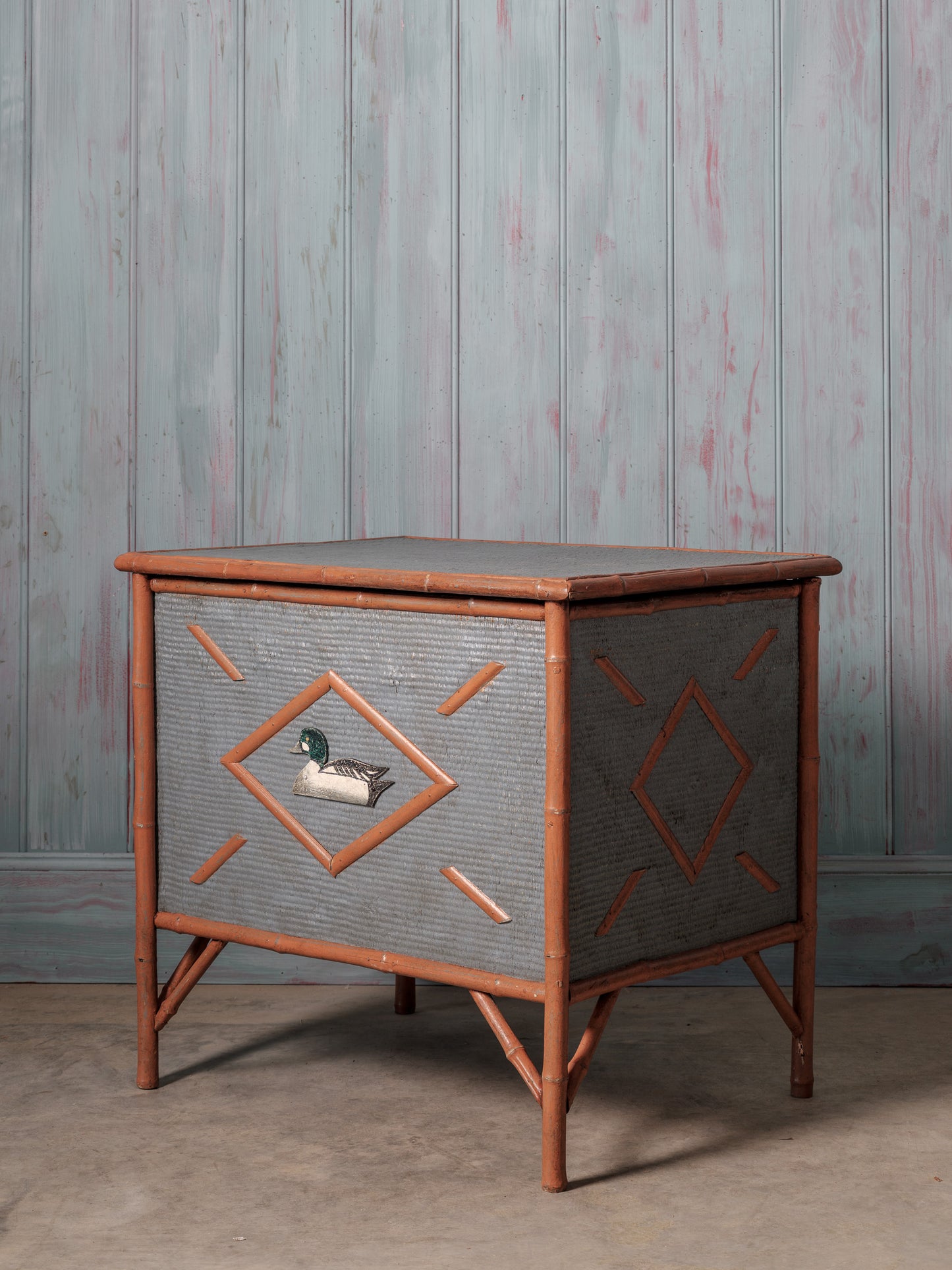 Folky Hand Painted Chest
