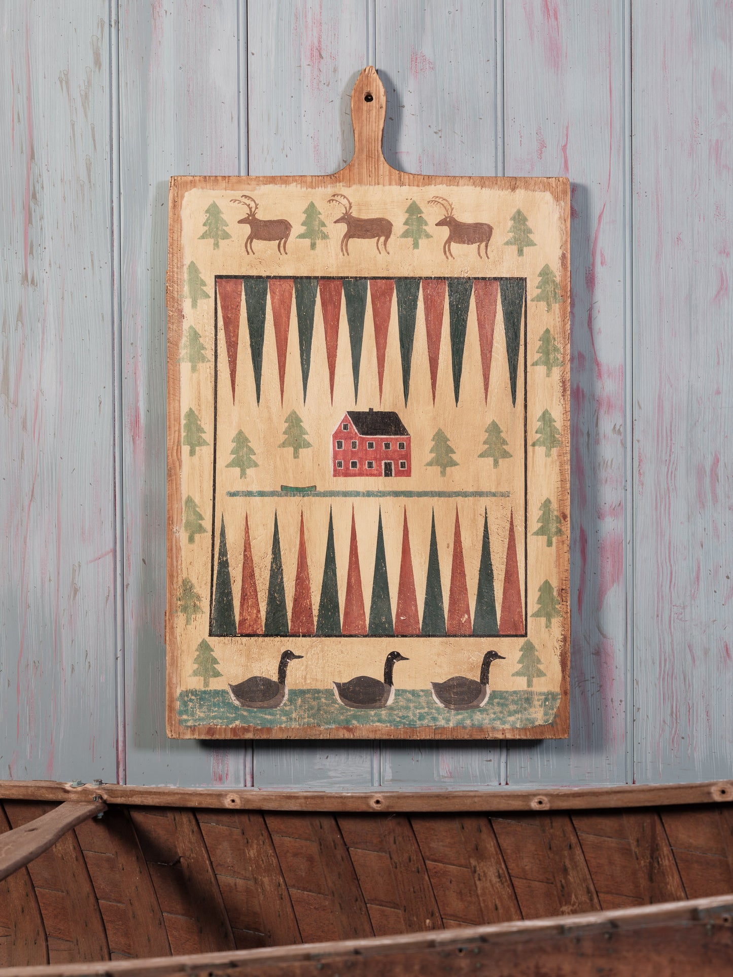 The Lakehouse Backgammon Board