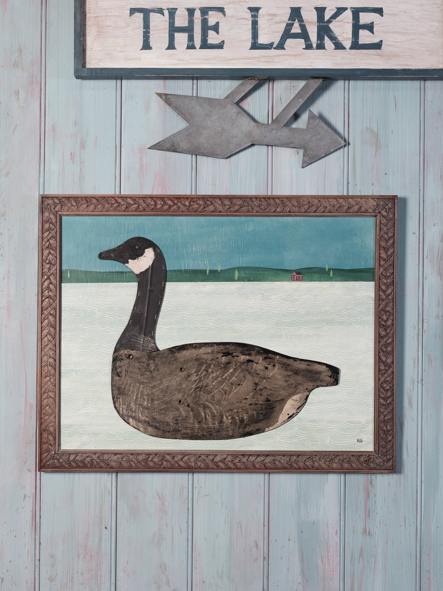 "The Decoy" Landscape Painting