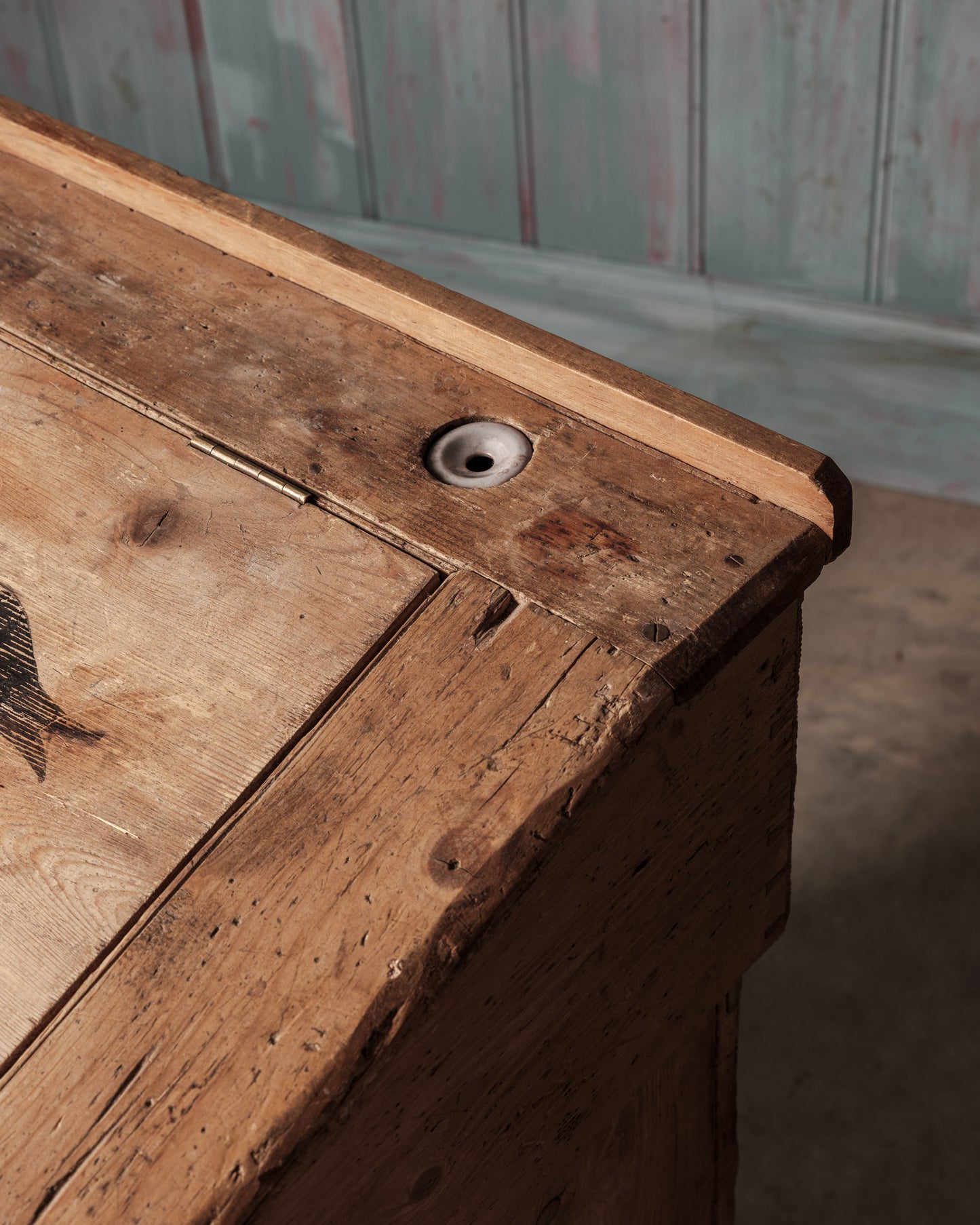 Antique Pine Desk