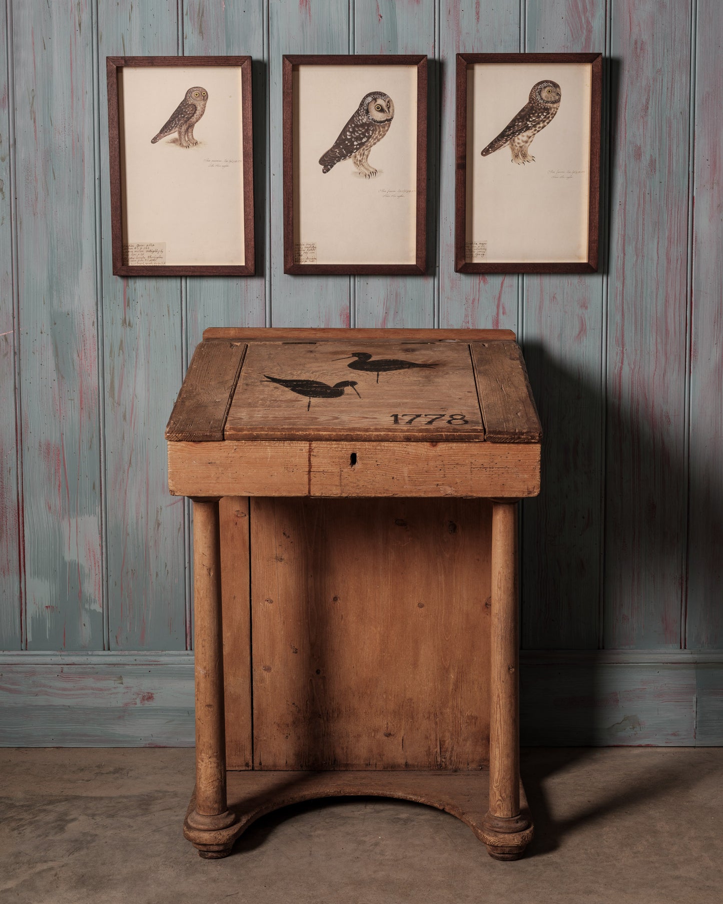 Antique Pine Desk