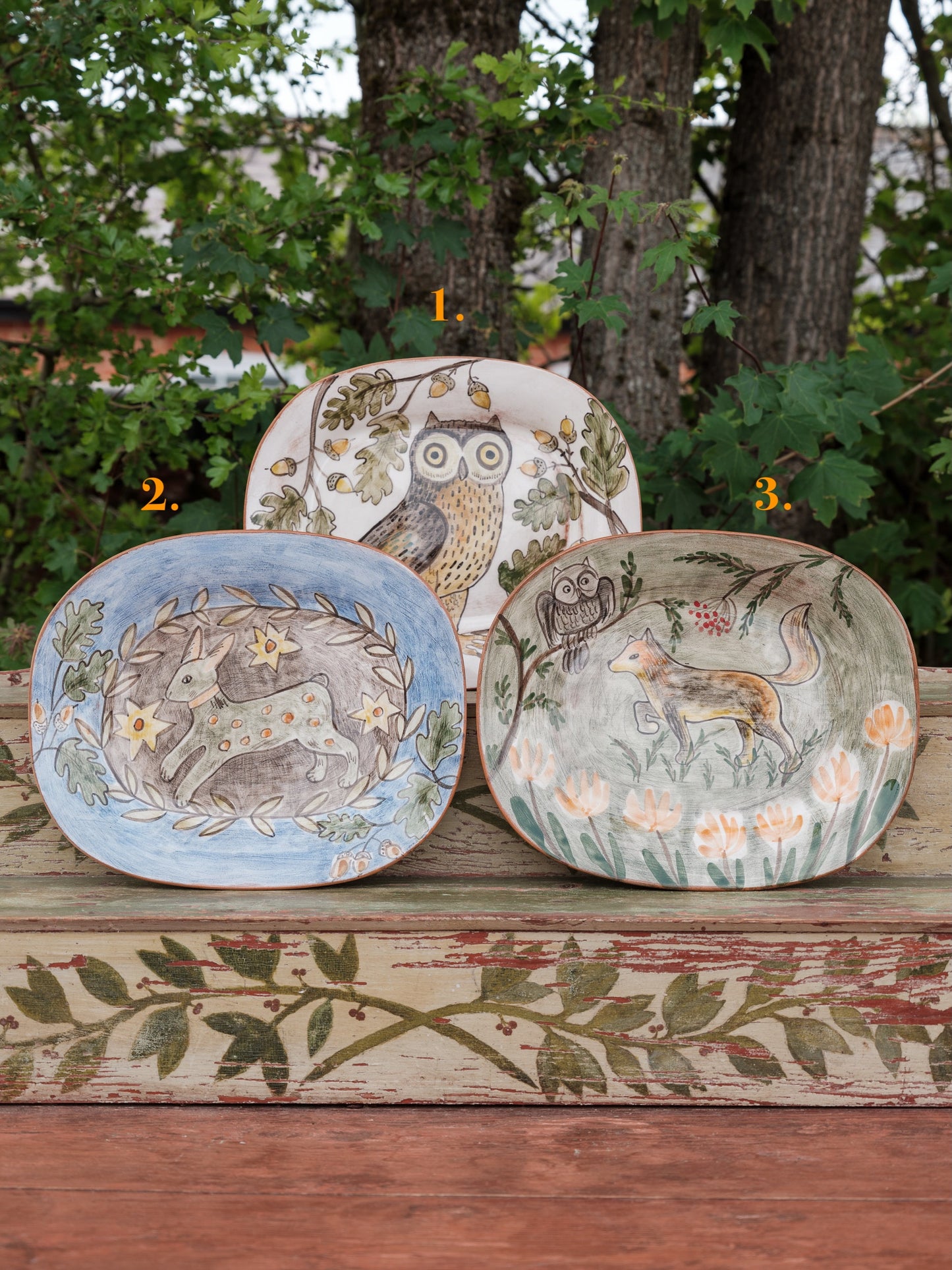 HÁM Ceramic Platters