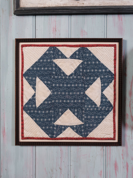 "The Paisley Quilt" Framed Print