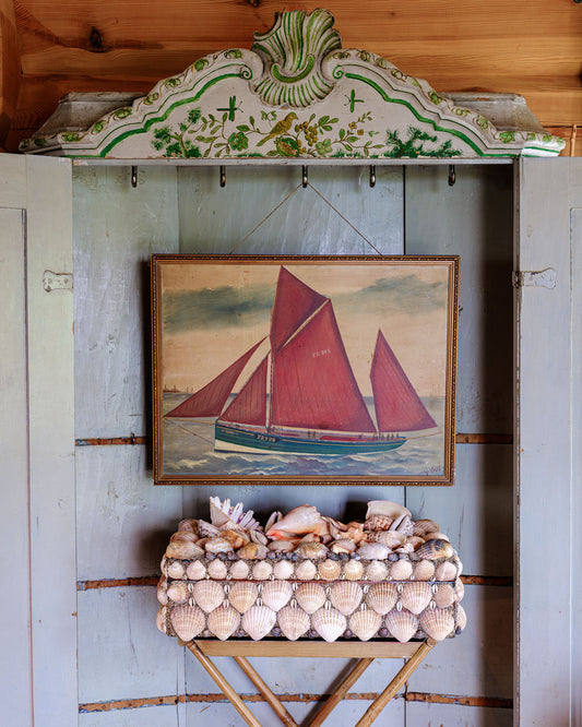 "Red Sails" Ship Painting