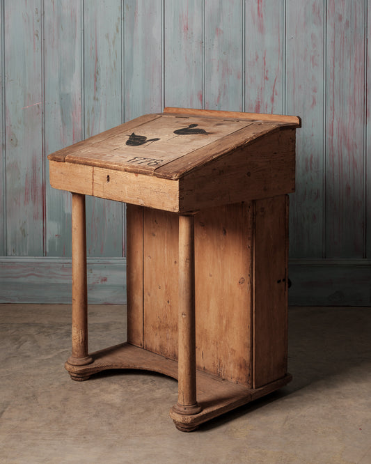 Antique Pine Desk